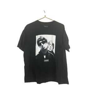 Official Oasis T-Shirt Noel & Liam Photo 30th Anniversary Definitely Maybe XXL